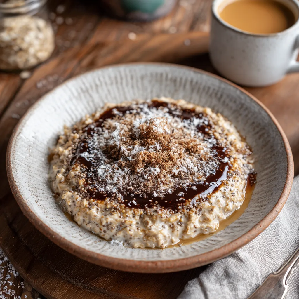 Brown Sugar Shaken Espresso Overnight Oats: Quick Prep for Busy Mornings